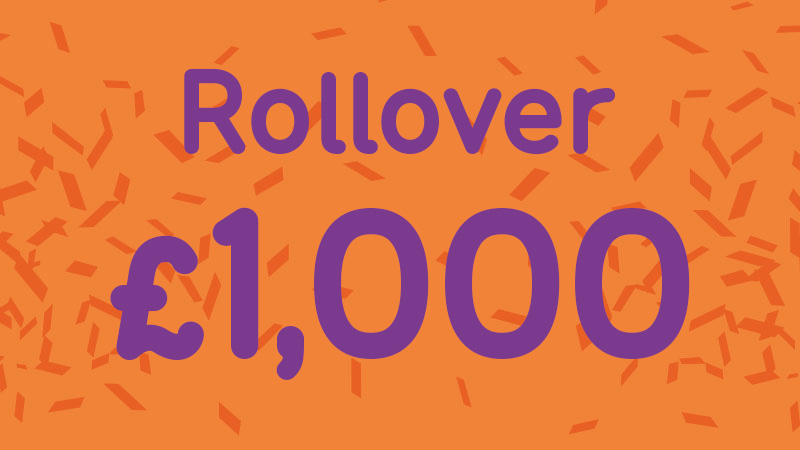 Lottery Rollover 1000 Info Box