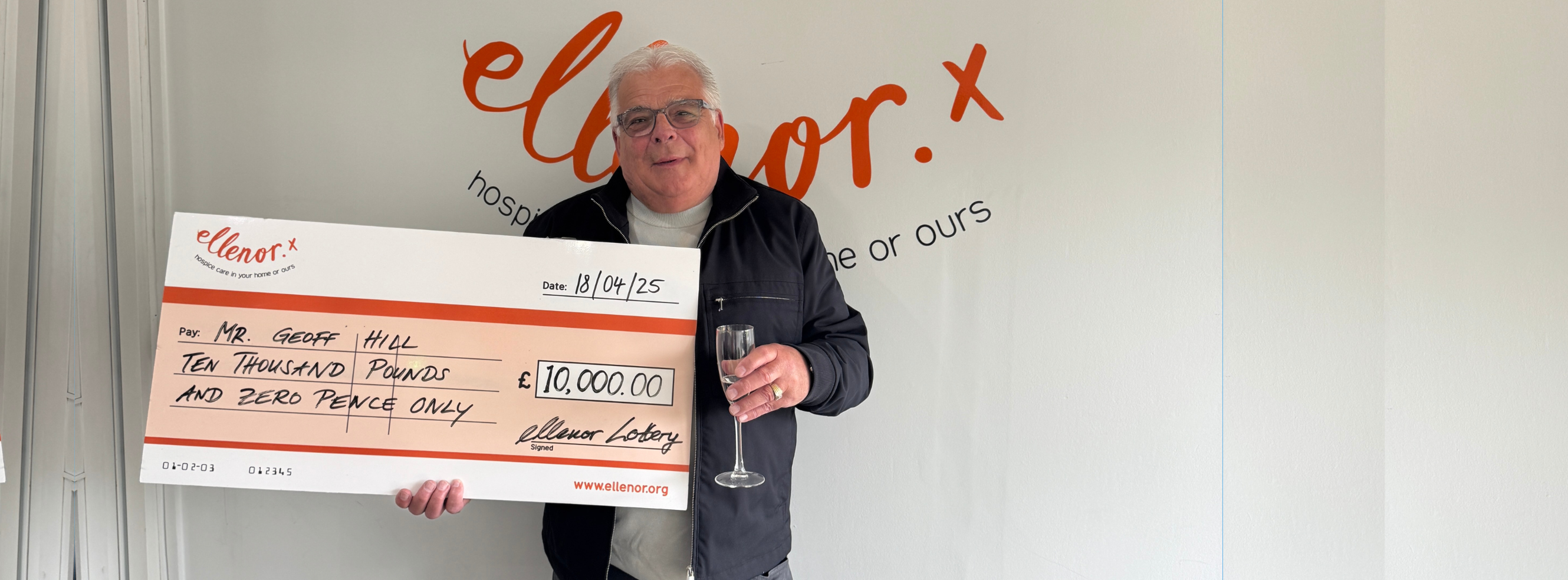 Lottery Winner Banner