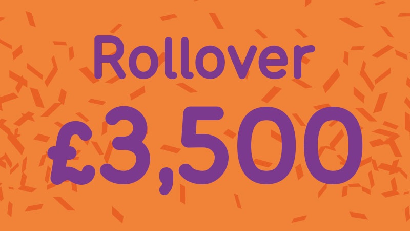 Lottery Rollover 3500 Info Box